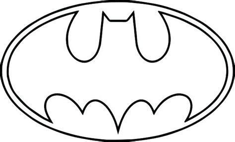 batman outline drawing  getdrawings