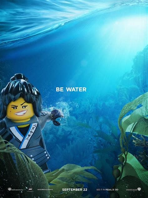 Lego Ninjago Movie Posters Show Off Individual Ninja Awesome Ness