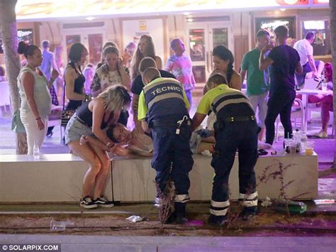 british officers in magaluf admit it might have been better to patrol