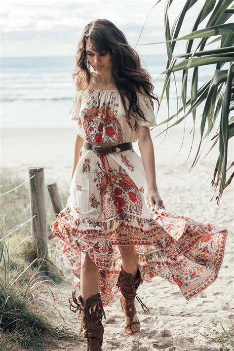 size xl bohemian style floral print dress sexy slash neck  shoulder dress summer beach