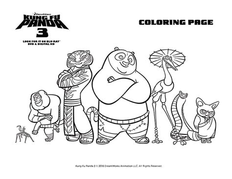 kung fu panda  awesome edition coloring pages game  mom