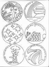Jesse Tree Ornaments Coloring Pages Ornament Etsy Advent sketch template