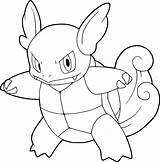 Pokemon Wartortle Coloring Pages Drawing Print Squirtle Coloriage Imprimer Sheets Color Printable Template Getcolorings sketch template