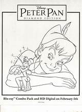 Pan Peter Coloring Pages Captain Tinkerbell Sheets Hook Disney Activity Printable Kids Color Print Getdrawings Getcolorings Colossal sketch template