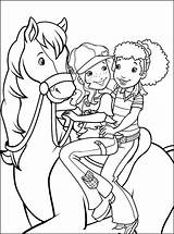 Freunde Pferd Zwei Caballos Caballo Pferde Ausmalbild Montadas Chevaux Amici Buoni Ideen Montando sketch template
