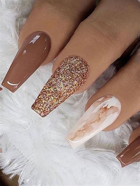 Most Beautiful Fall Nail Designs 2019 Stylish Belles Brown Nails