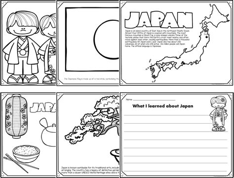 printable japan coloring pages read color  learn