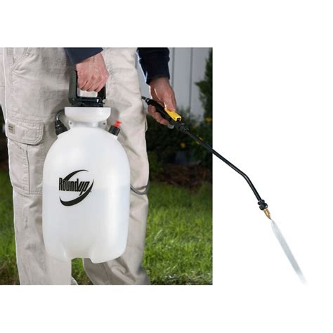 roundup  gallon plastic handheld sprayer   garden sprayers department  lowescom