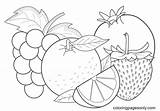 Fruit Colorir Coloriage Obst Ausmalbilder Imprimir Cool2bkids Adults Imprimer Vegetables sketch template