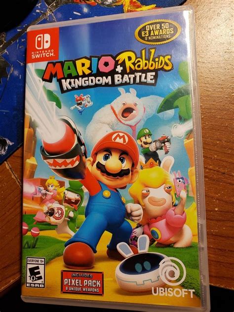 Mario Rabbids Kingdom Battle Nintendo Switch 2017