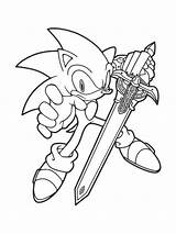 Sonic Hedgehog Coloring Pages Printable Colouring Color Print Onlinecoloringpages Sheet sketch template