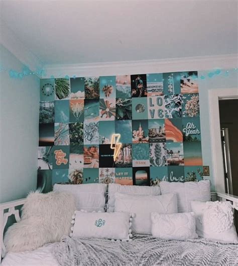 picture wall photo wall aesthetic room bedroom vsco photo walls