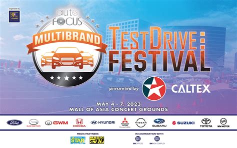 caltex philippines hosts   auto focus test drive festival