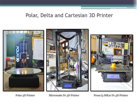Design And Analysis Of Polar Cartesian And Delta 3d Printer