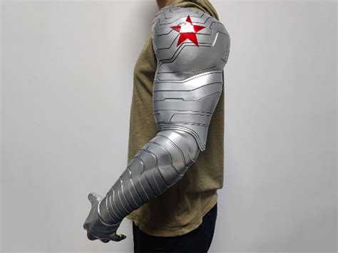 winter soldier arm bucky arm cosplay costume accessory etsy uk