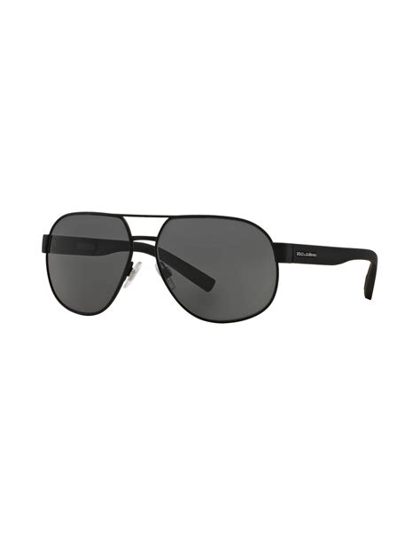lyst dolce and gabbana sunglasses in black for men