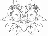 Mask Majora Majoras Pages Sense Bonus Silent Desciption Please Read Colouring Deviantart sketch template