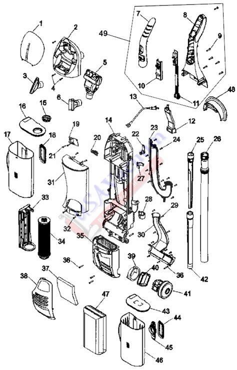 hoover model   parts manual