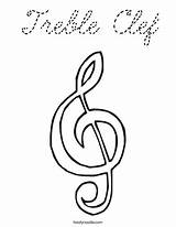 Coloring Treble Clef Notes Printable Musical Pages Music Sing High Cursive Note Clipartbest Favorites Login Add Built California Usa Twistynoodle sketch template
