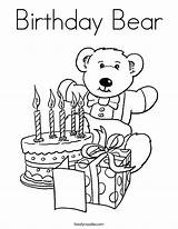 Birthday Happy Coloring Pages Mom Grandma Bear Printable Cute Library Clipart Popular Coloringhome Twistynoodle Comments sketch template
