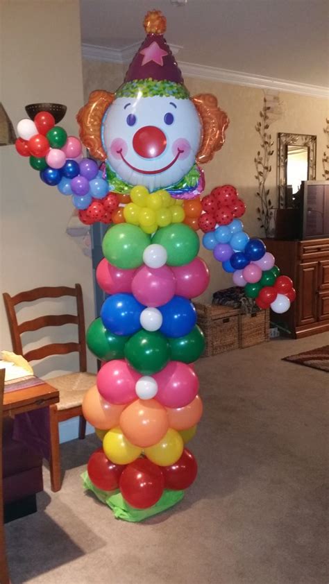 pin en clowns balloons