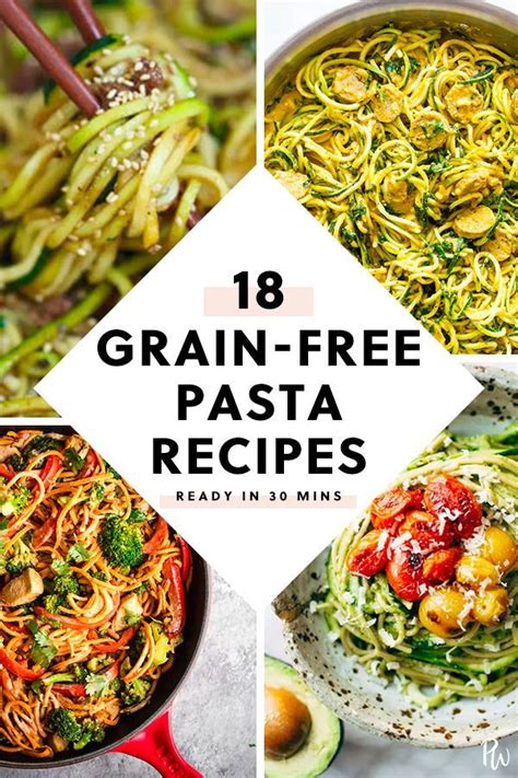 grain  pasta recipes      minutes   grain