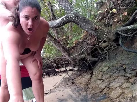 Quickie Outdoor Fuck And Blowjob By The Water Free Porn