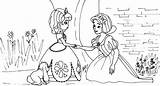 Coloring4free Prinzessin Bestcoloringpagesforkids sketch template
