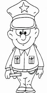Coloring Mailman Pages Officer Police Getcolorings Color Getdrawings sketch template