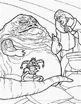 Jabba Hutt Dibujos Paginas sketch template