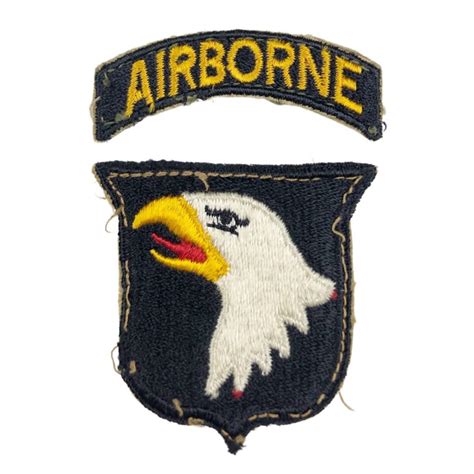 original wwii  st airborne division patch oorlogsspullennl