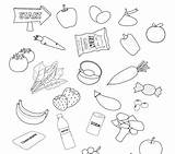 Coloring Pages Healthy Choices Nutrition Good Printable Eating Food Bakery Drawing Foods Getdrawings Color Getcolorings Colorings sketch template