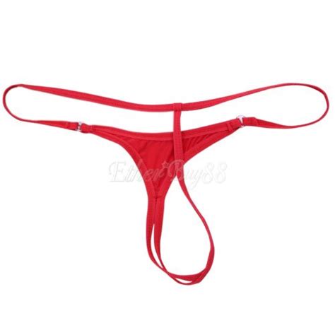 womens lingerie micro thong crotchless soft knickers g string bikini