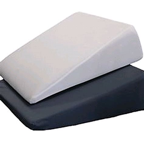 peak adjustable foam bed wedge    stretch cover patient handling