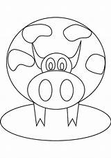 Cow Fat Coloring Handout Below Please Print Click sketch template