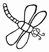 Dragonfly Coloring Pages Cute Rocks Cartoon Dragonflies Choose Board sketch template