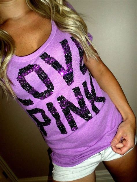 Victoria S Secret Love Pink Tank Top Pink Outfits Cute
