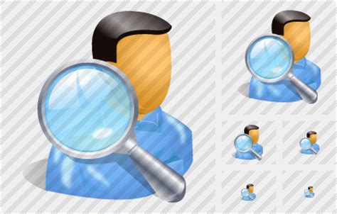 user search icon realistic professional stock icon   sets
