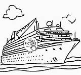 Ship Cruise Coloring Pages Titanic Kids Disney Drawing Boat Printable Sinking Transportation Ships Print Printables Sheets Columbus Wuppsy Color Drawings sketch template