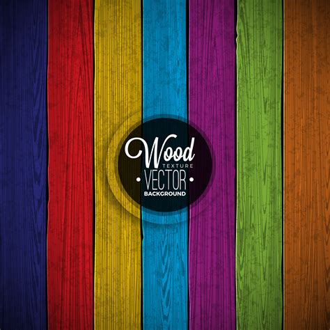 vector color painted wood texture background design  vector art