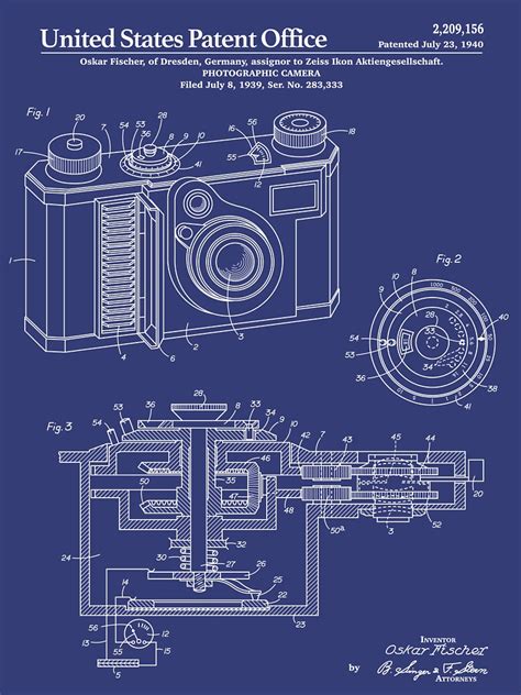 camera patent blueprint  shirt  finlaymcnevin redbubble