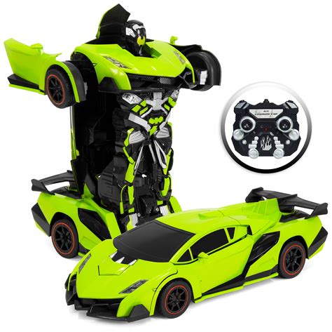 choice products  scale transforming rc remote control robot drifting race car toy