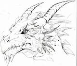 Drawing Dragons Pencil Getdrawings sketch template