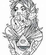 Tattoo Coloring Pages Printable Designs Drawing Adult Tattoos Colouring Getcolorings Color Print Star Prissy Book Getdrawings Size Popular Inspiration sketch template