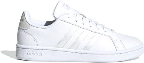 bolcom adidas grand court sneakers maat  vrouwen wit zilver