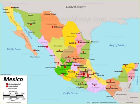 mexico map discover mexico  detailed maps