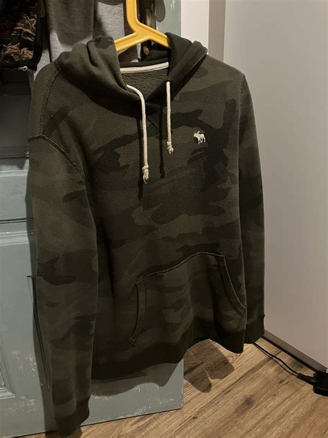abercrombie and fitch abercrombieandfitch camo hoodie grailed