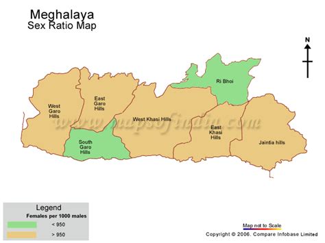 Meghalaya Sex Ratio As Per Census 2001