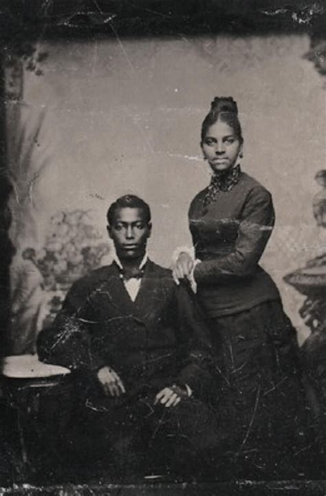 couple circa late 1800s african american couples black