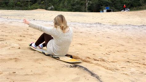 sandboard na praia da joaquina youtube